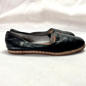 Ellen Degeneres Shoes Womens 8.5 Norana Black Leather Lined Cushioned